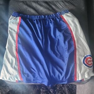 Cubs Blue and Gray Athletic Shorts